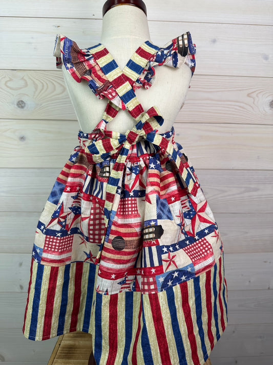 Classic American 2T Ruffle Dress
