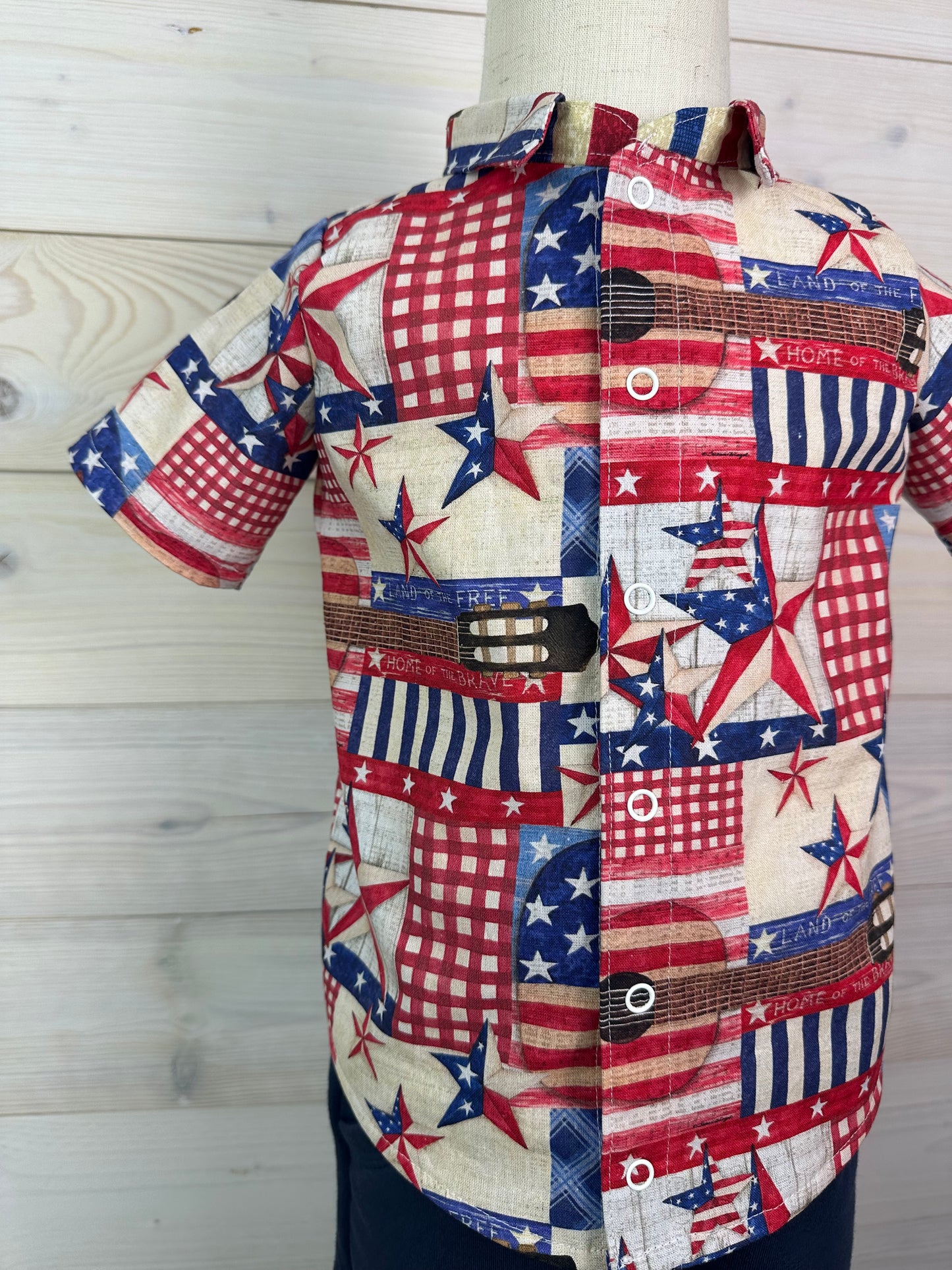 18 month Collared Shirt with Short Set