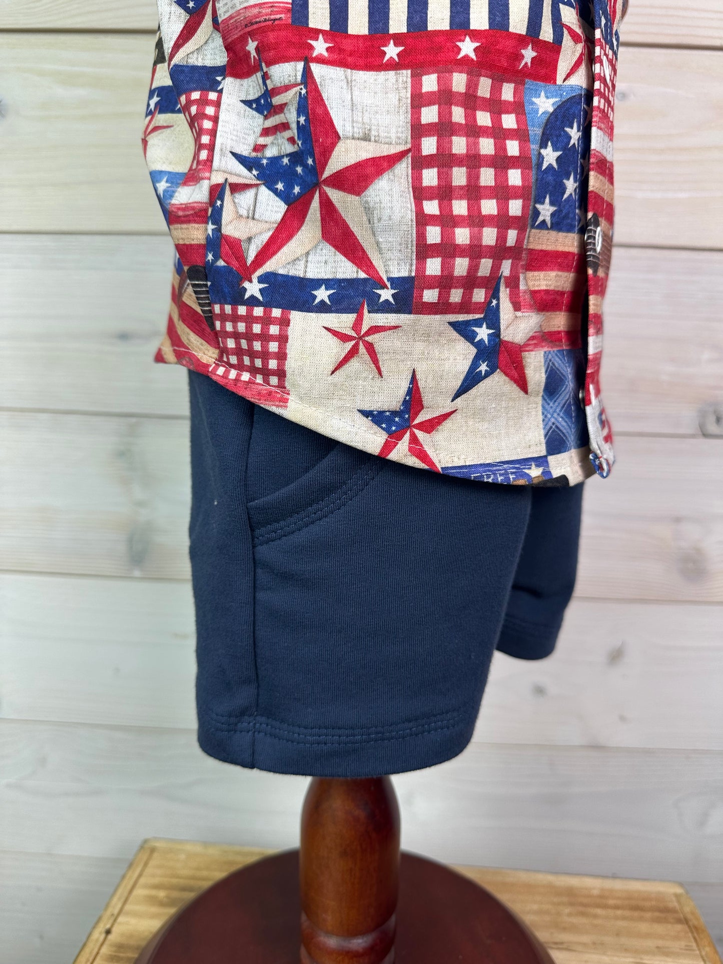 18 month Collared Shirt with Short Set