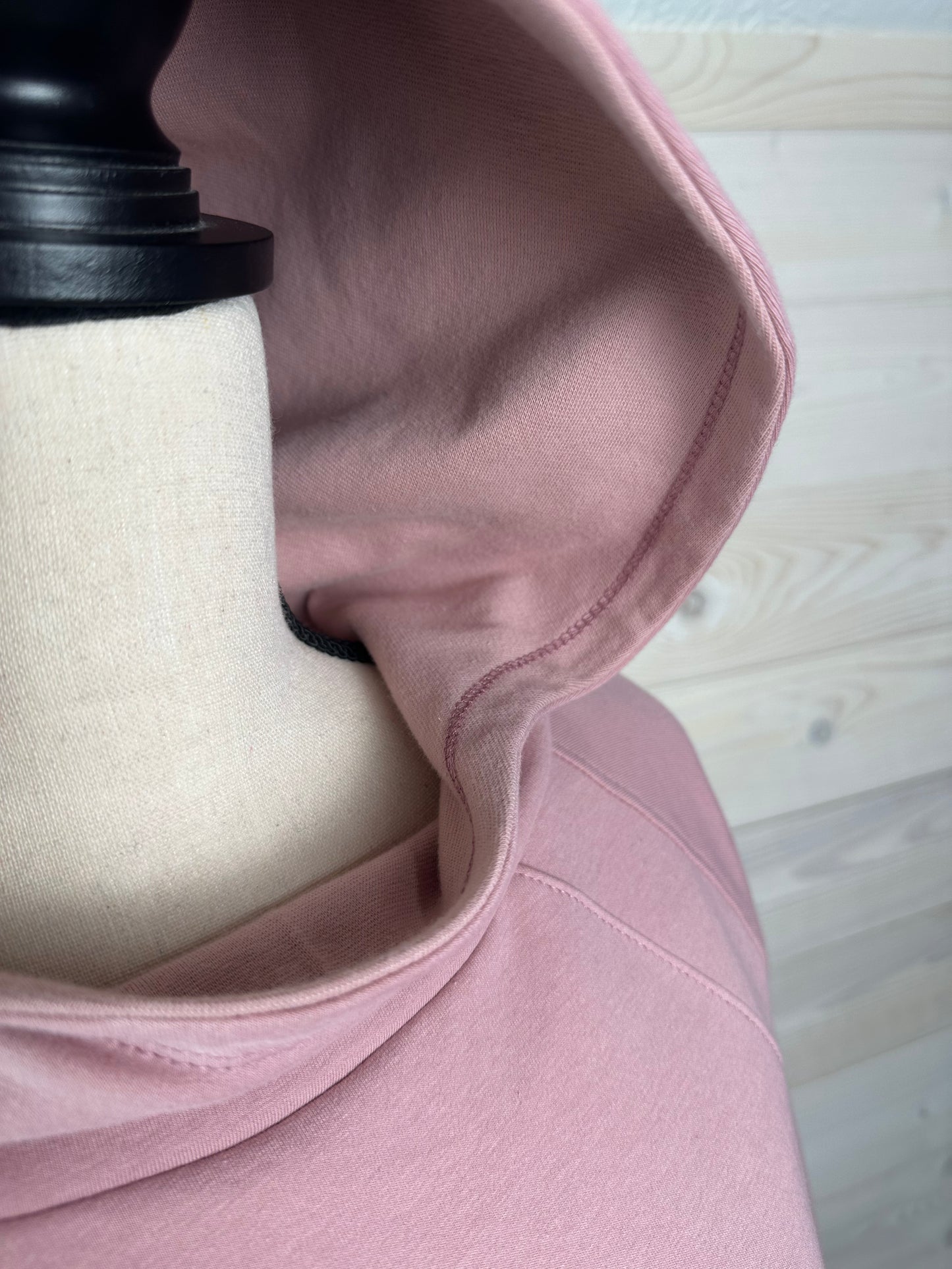 Women's Light Mauve Hooded Sweatshirt