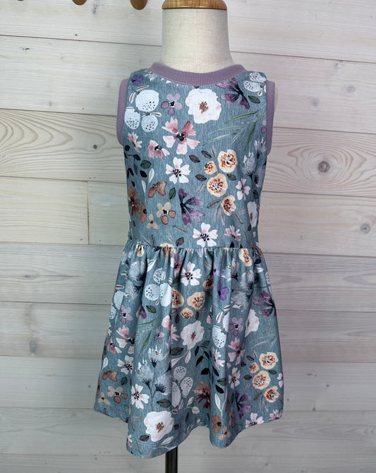 Organic Cotton Floral Dress