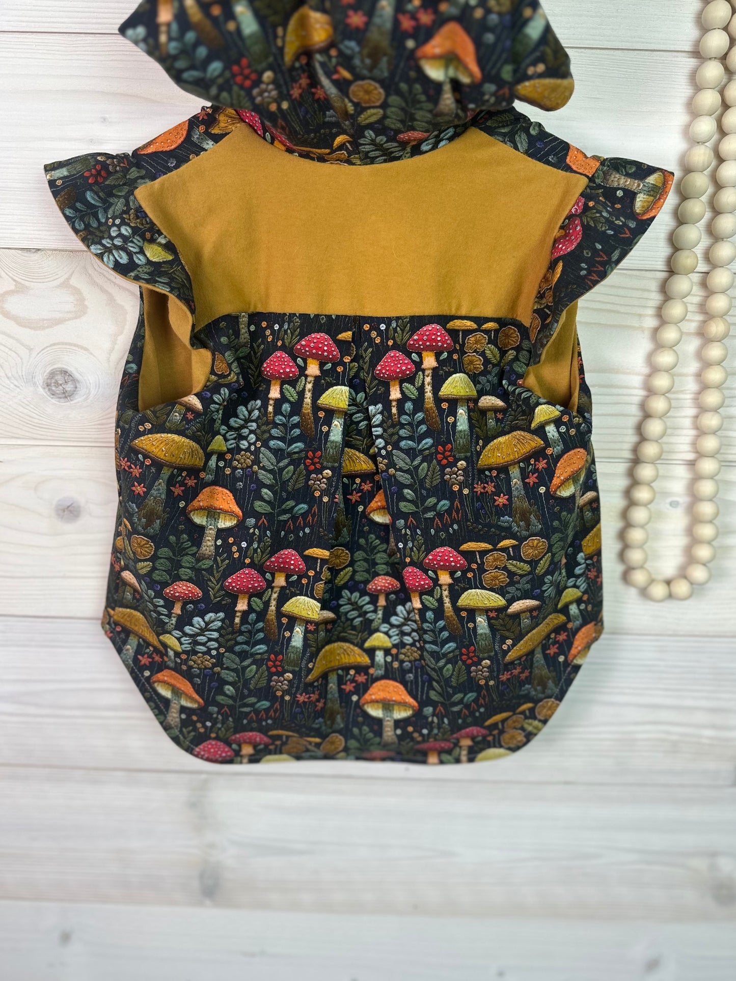 Organic Faux Embroidery 2T Adventure Vest