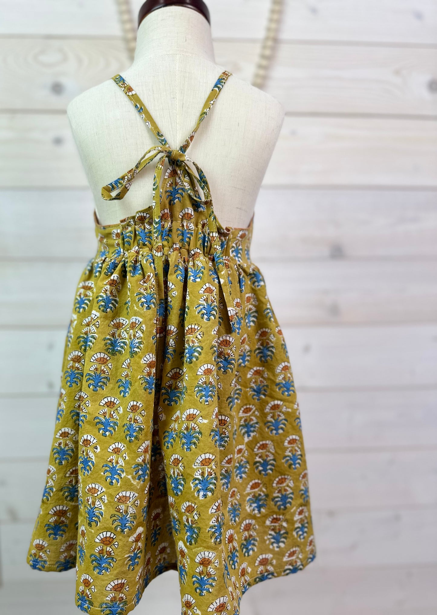 3t Hand Stamped Boho Dress