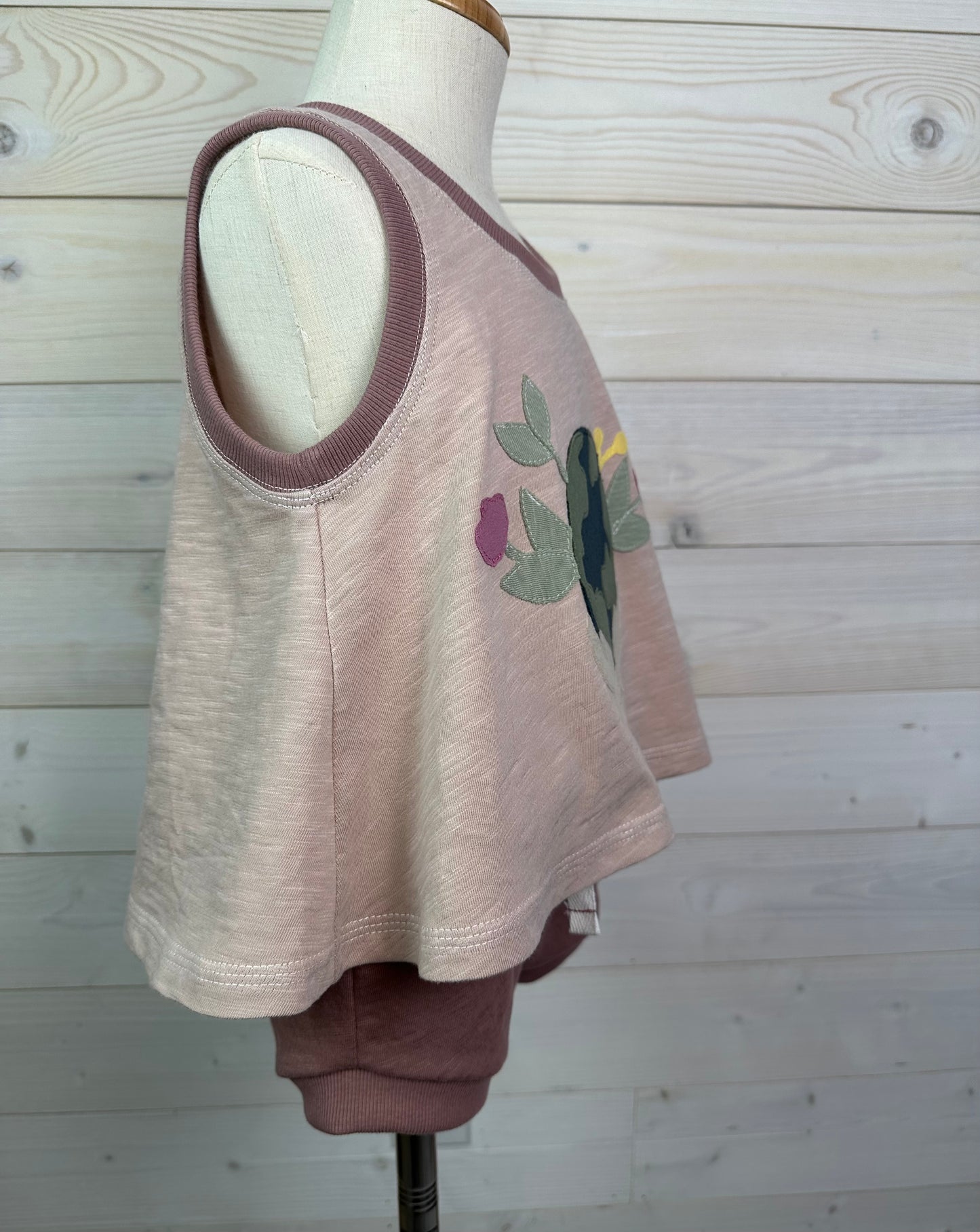 4T Organic World/Floral Tank/Shortie Set