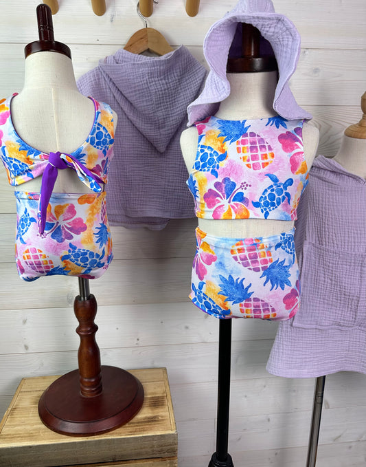 Reversible 2-Piece Swim Suit
