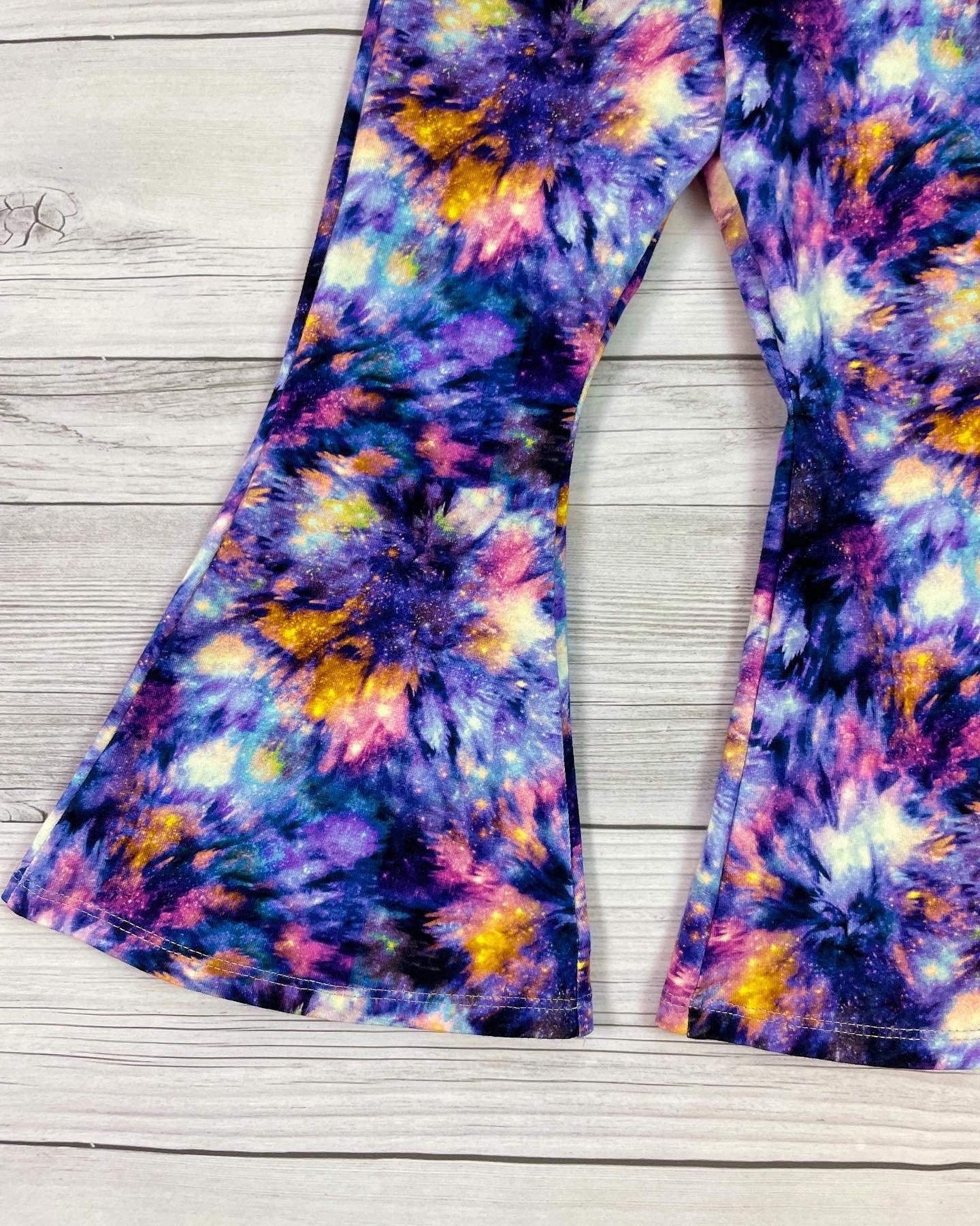 Bell Bottoms, Toddler Bell Bottoms, Organic Cotton, Hippie Pants, Wide Leg Pants, Hippie Clothing, Baby Clothes, Colorful, Boho, Bohemian