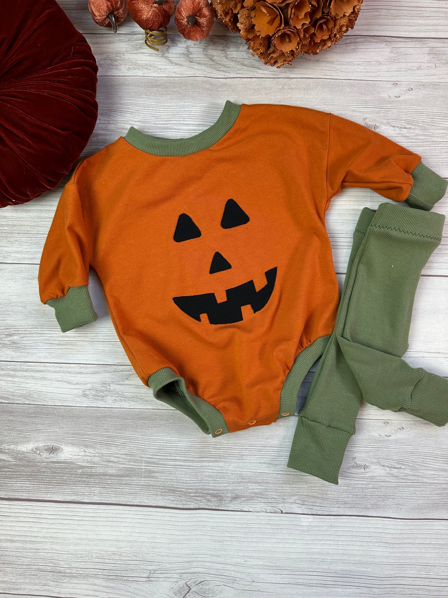 Little Halloween Sweater Romper Collection