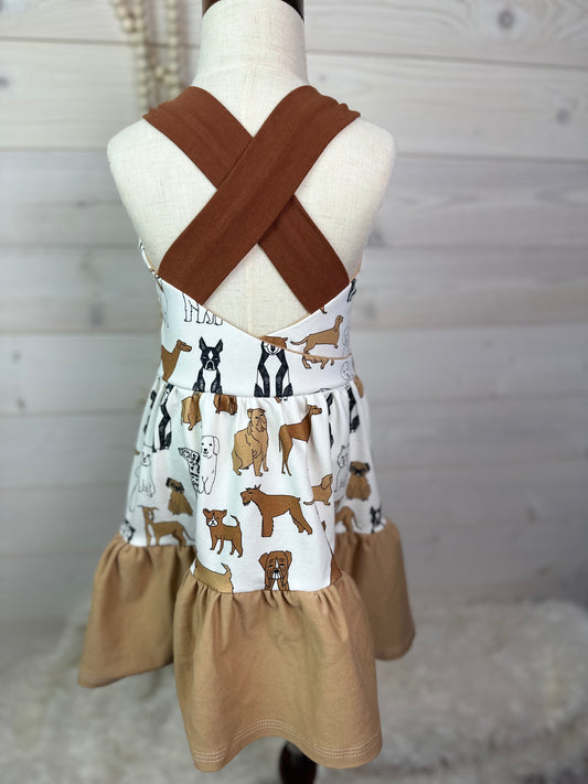 Organic Cross-Back Dogs! Dress
