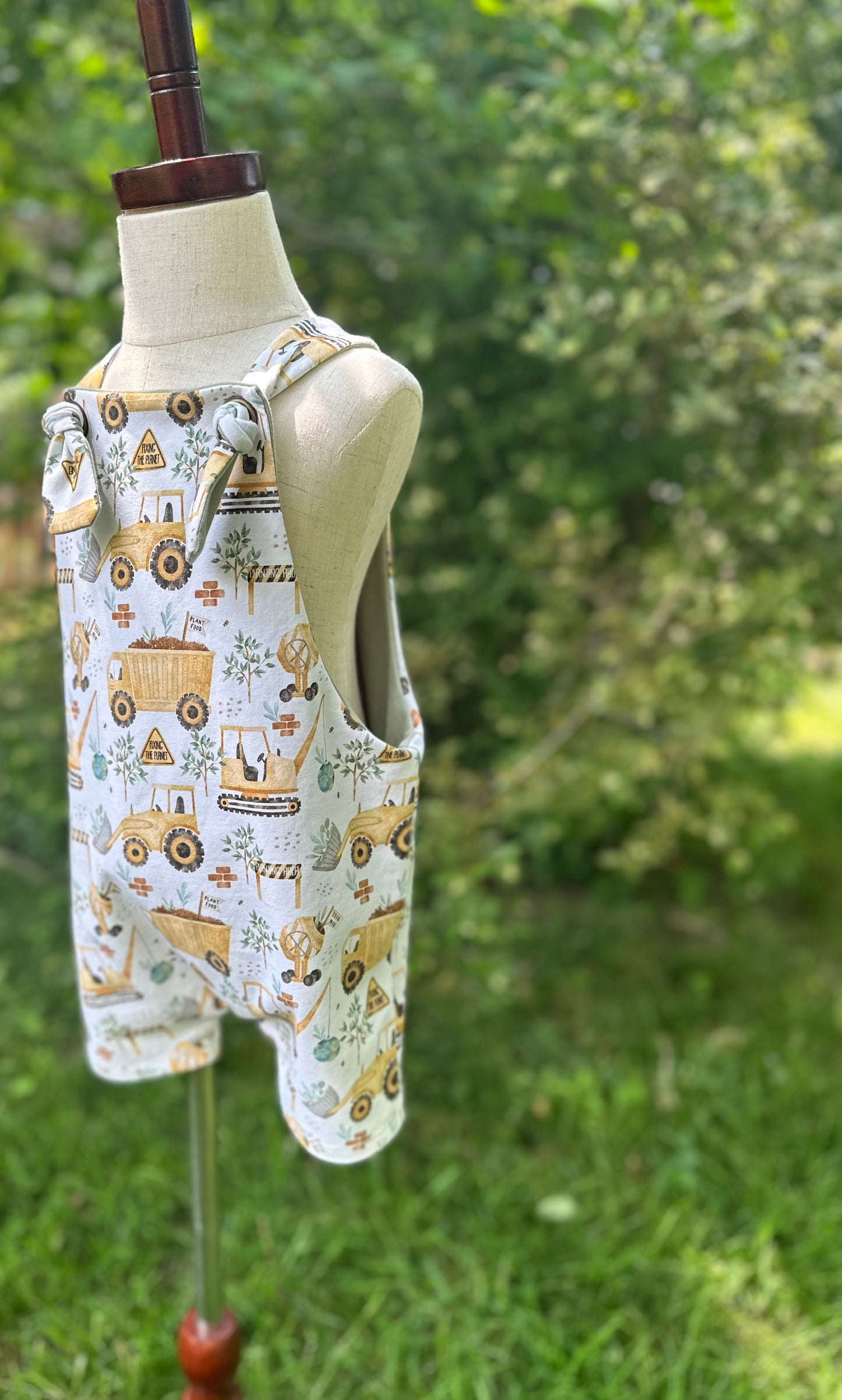 Organic "Fixing the Planet" Overalls