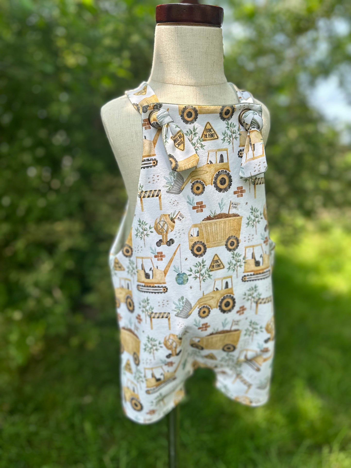 Organic "Fixing the Planet" Overalls