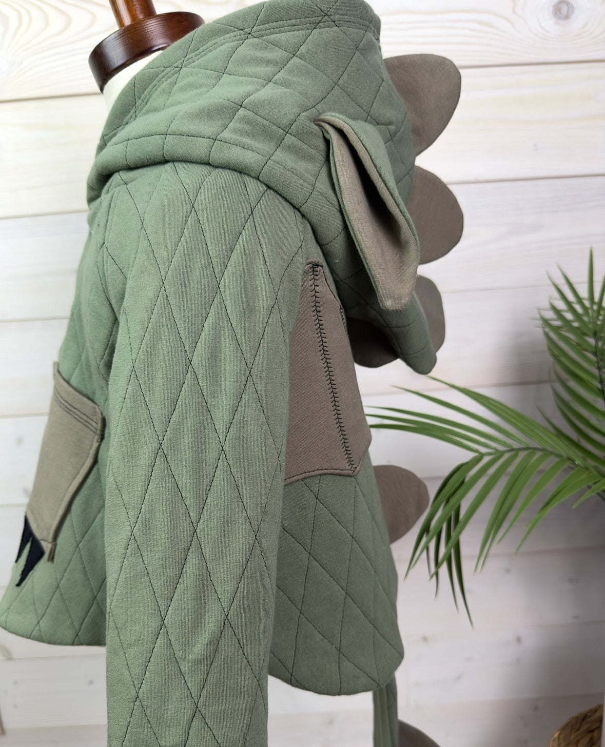 One-of-a-Kind Organic Baby Dragon Jacket | 6–18 Months