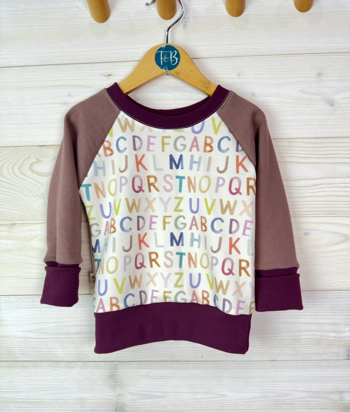 ABC Grow-with-Me Sweatshirt