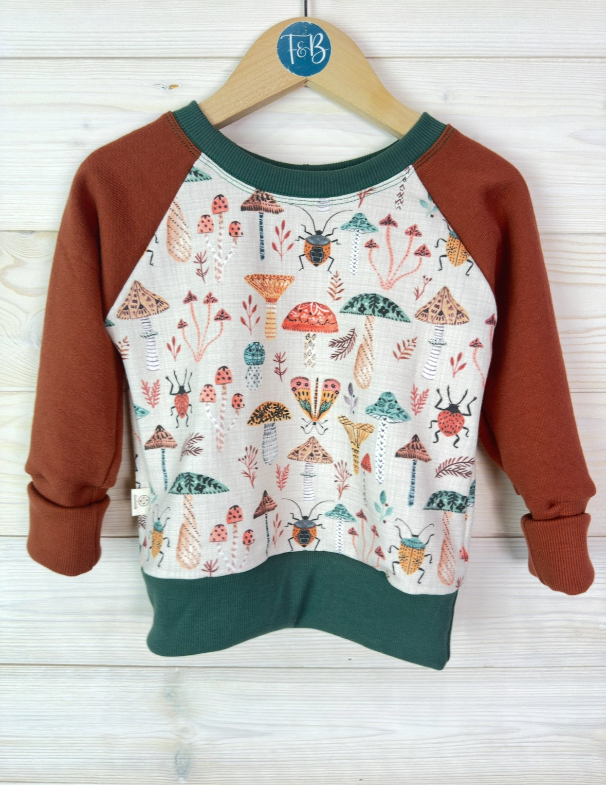 Grow-with-me Bug Sweatshirt