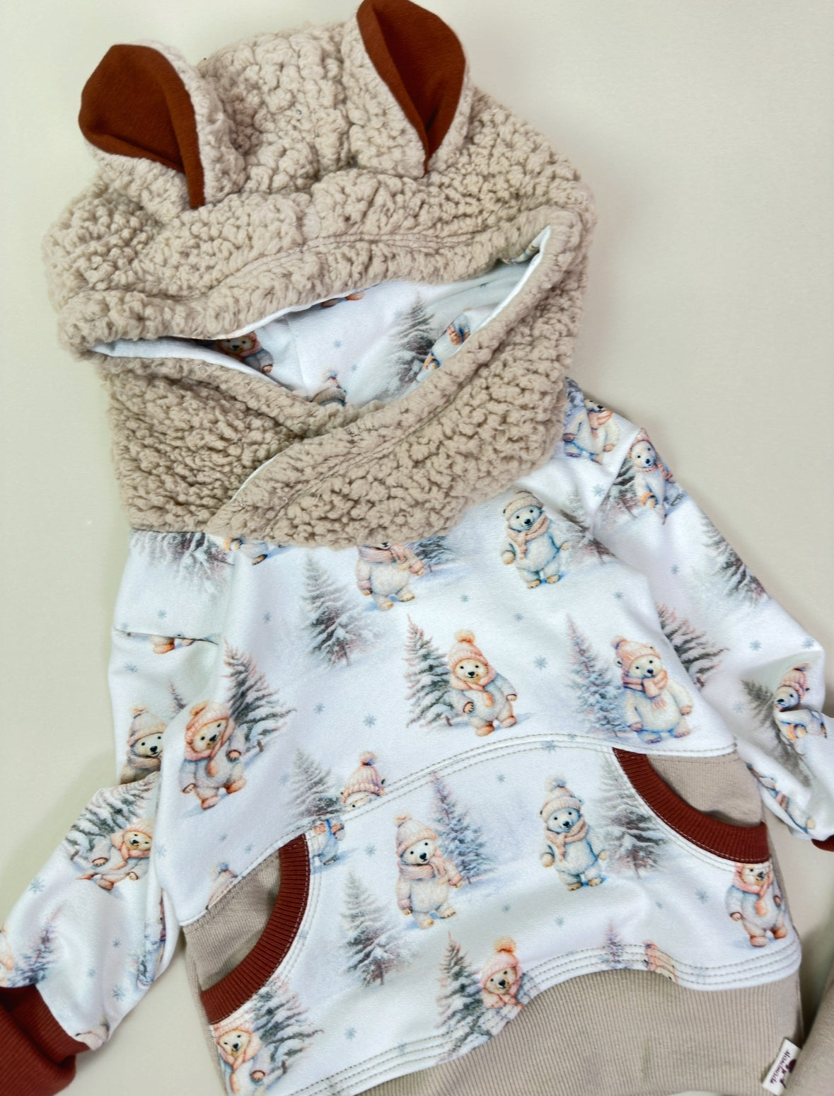 Grow-With-Me Winter Bear Outfit