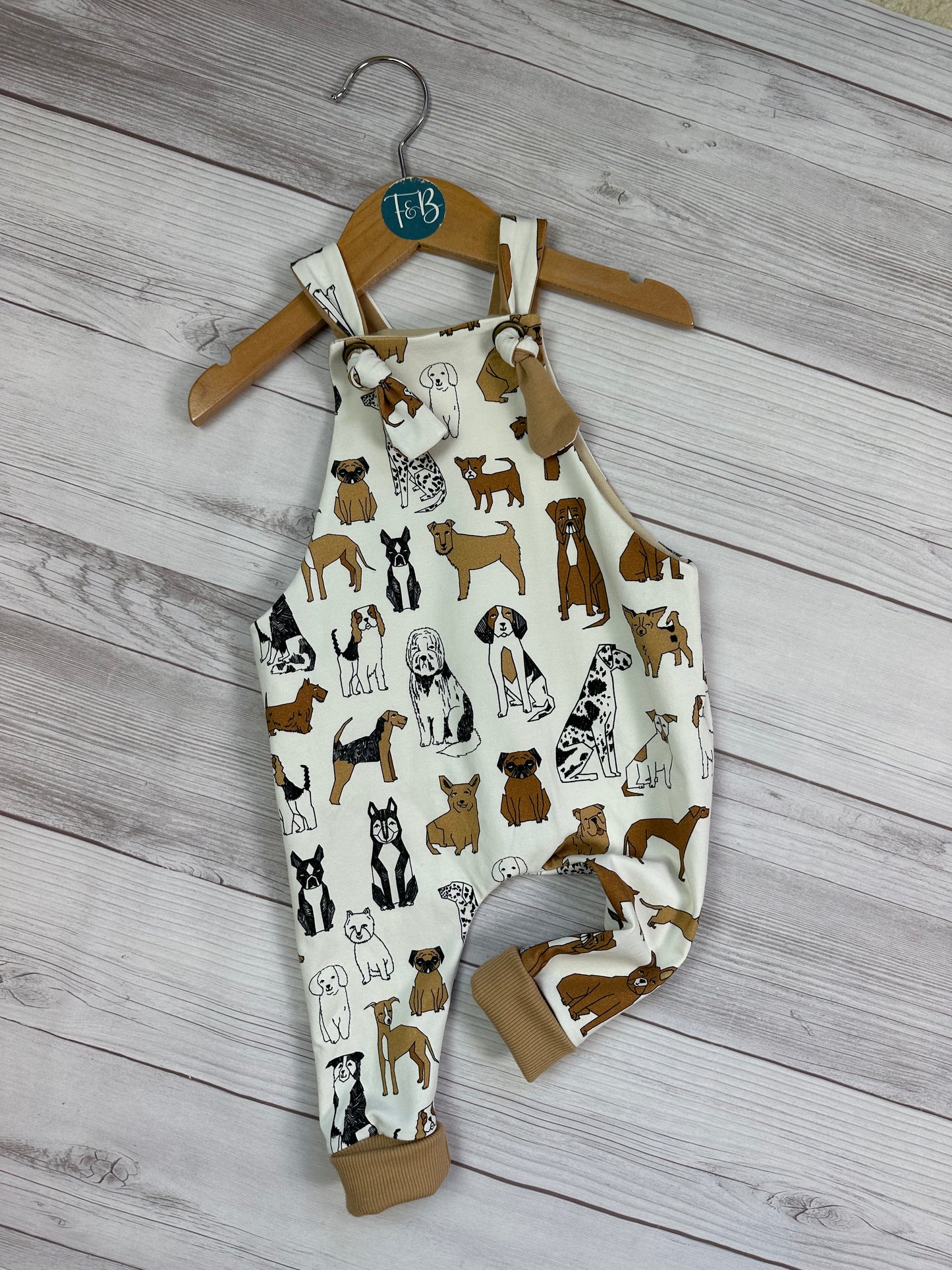 Dogs! Organic Cotton Overalls