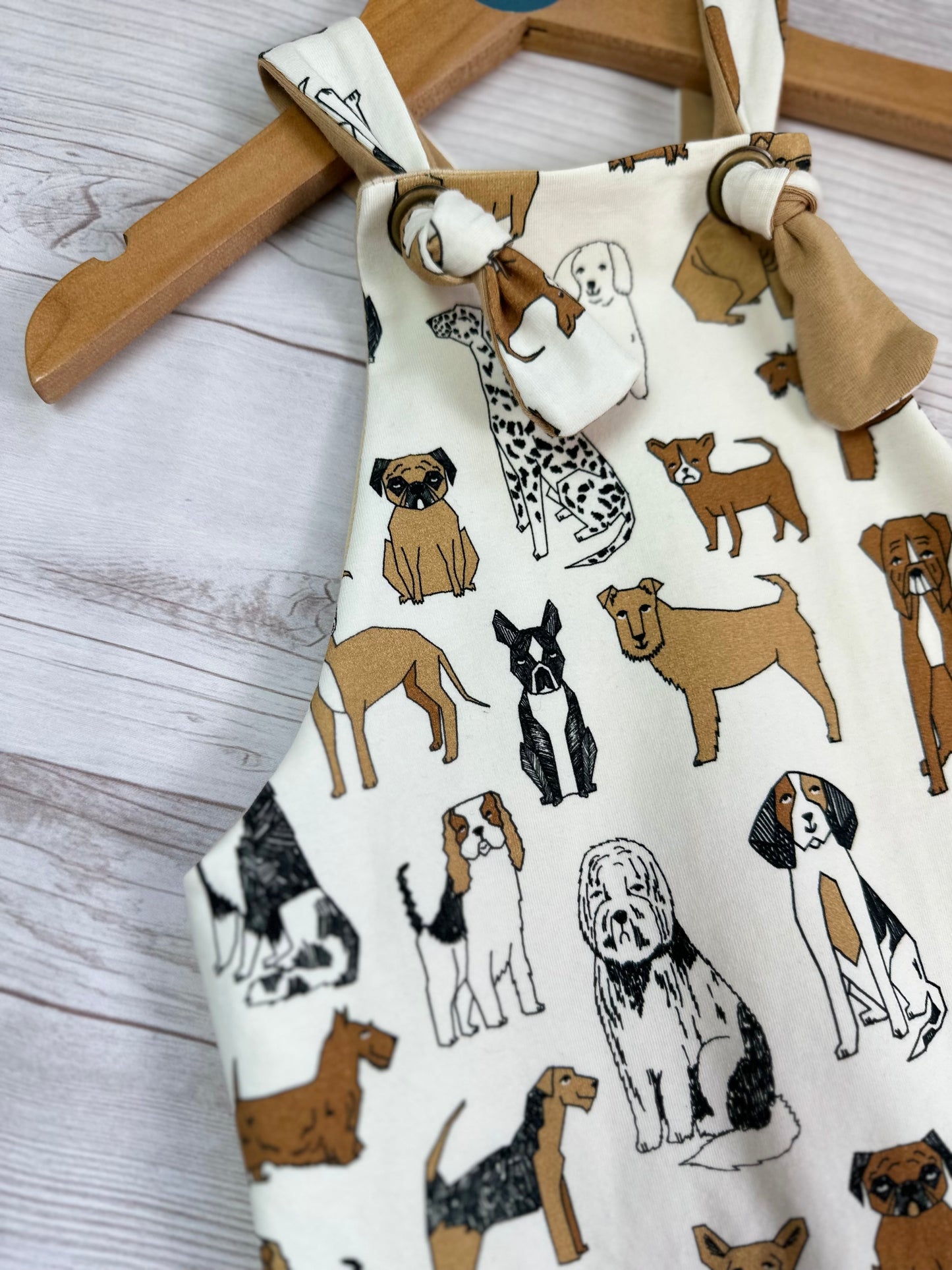 Dogs! Organic Cotton Overalls