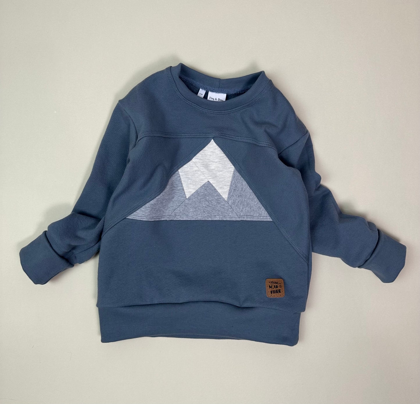3T-6Yr. Grow-With-Me Mountain Sweatshirt