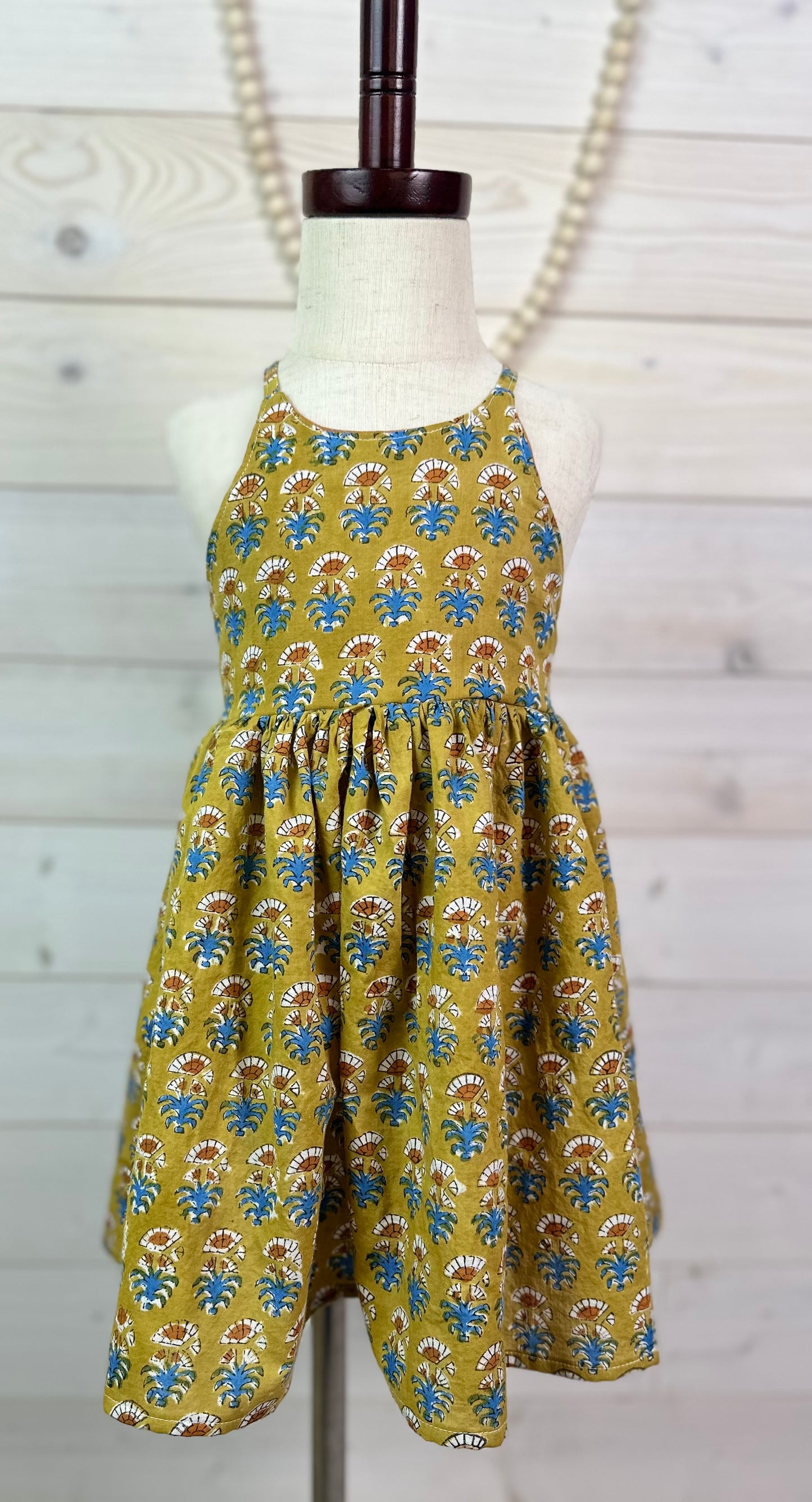 3t Hand Stamped Boho Dress