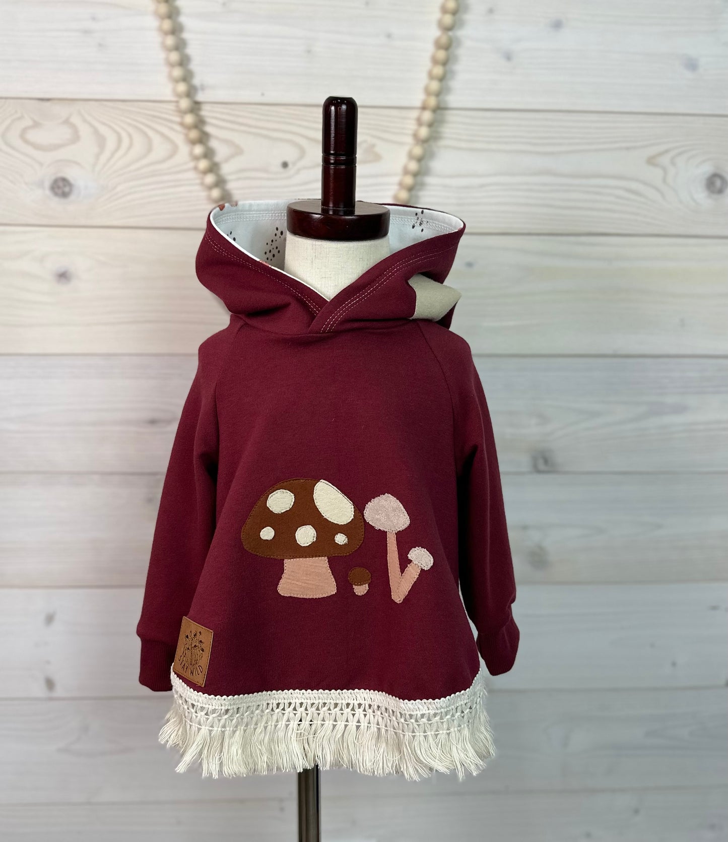 6-18 Month Mushroom Poncho