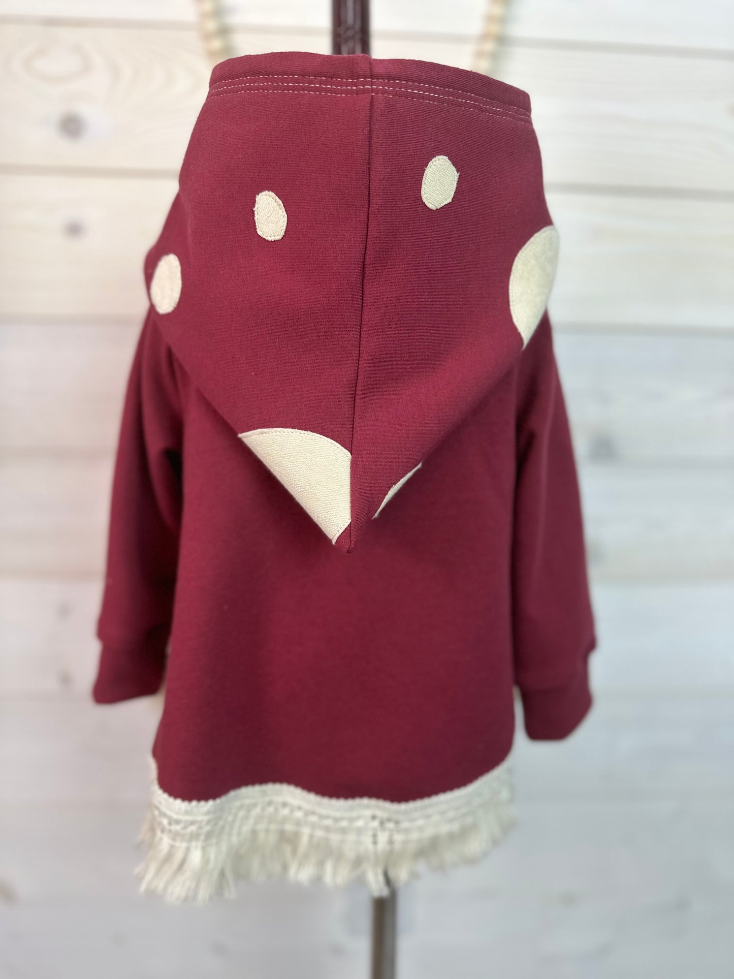 6-18 Month Mushroom Poncho