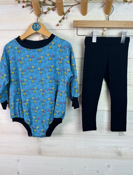 12-18 month Little Spider Romper/Legging Set