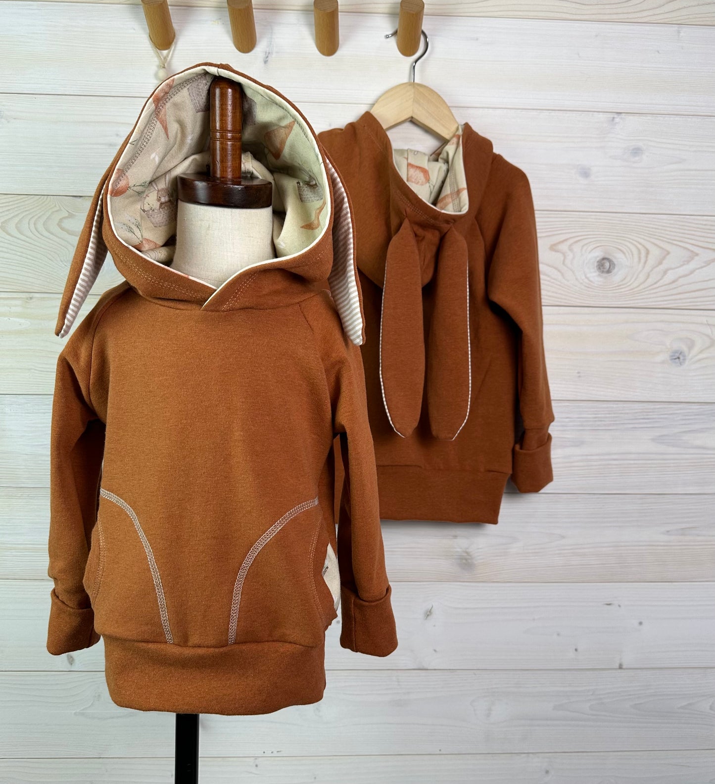 Grow-With-Me Bunny Hoodie