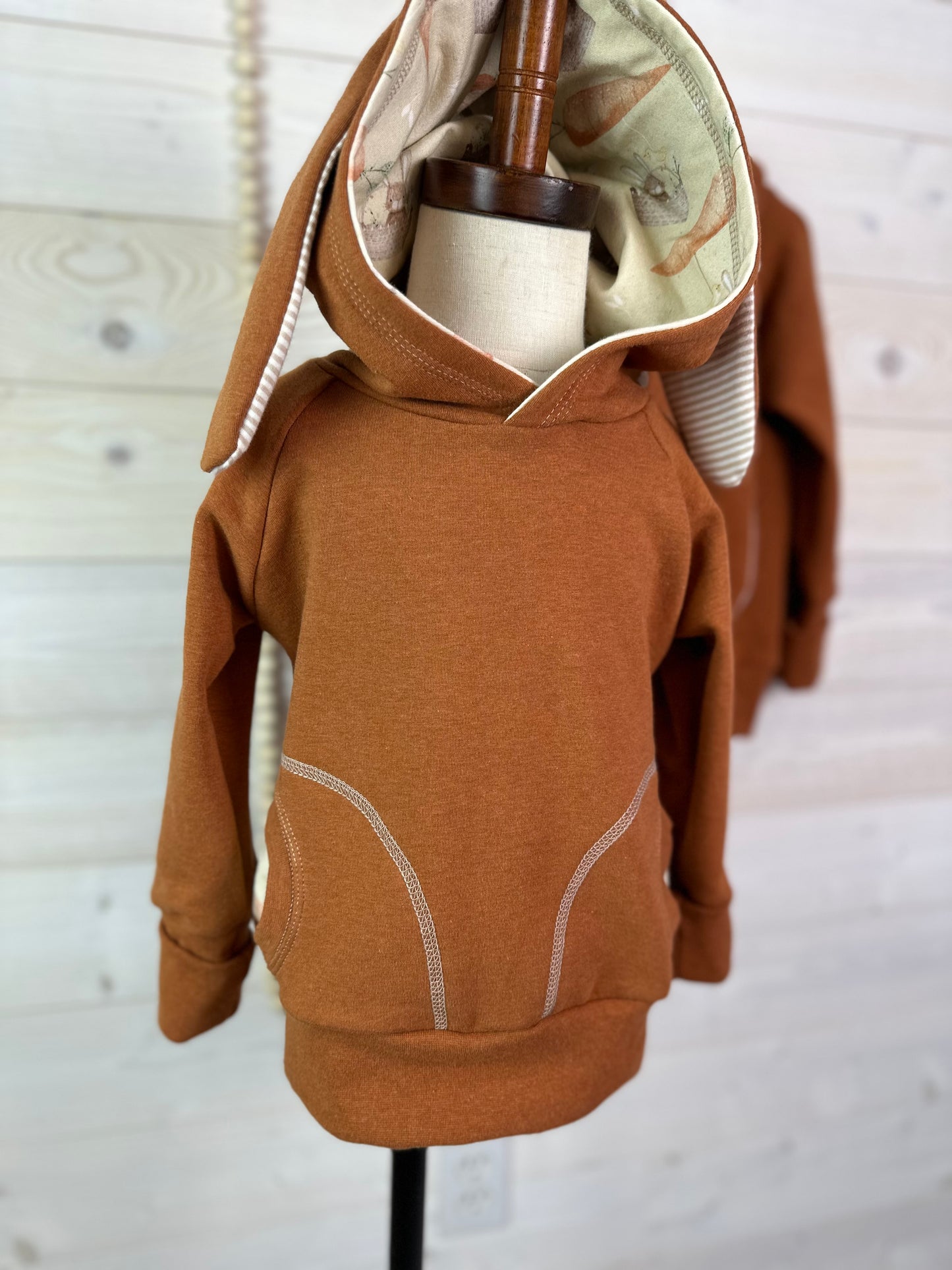 Grow-With-Me Bunny Hoodie