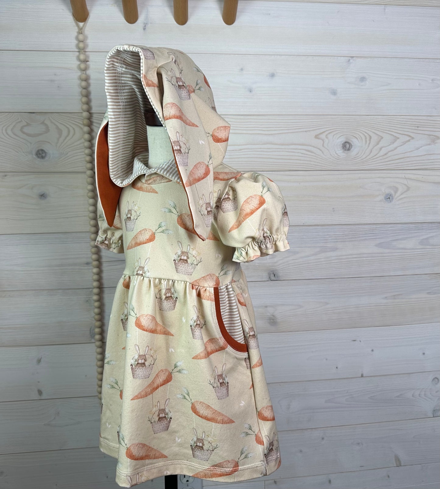 2T Organic Bunny Pocket Dress