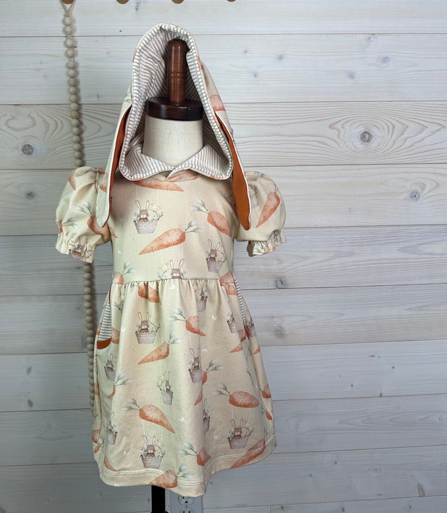 2T Organic Bunny Pocket Dress