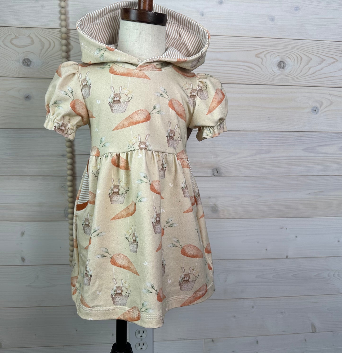 2T Organic Bunny Pocket Dress