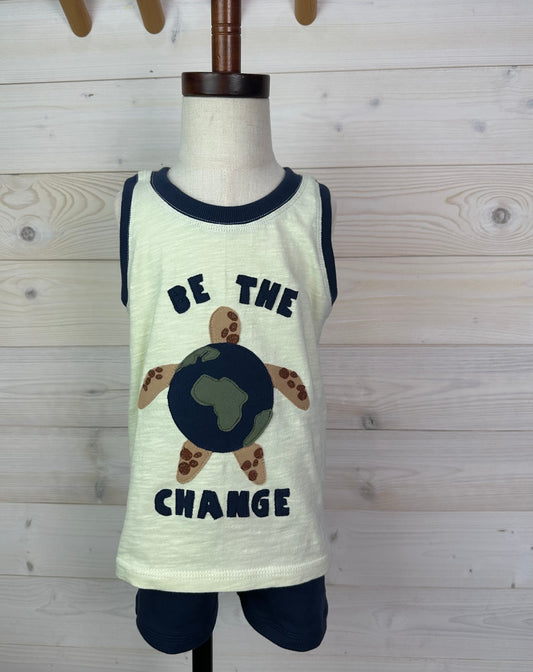 3T Organic "Be the Change" Tank/Short Set