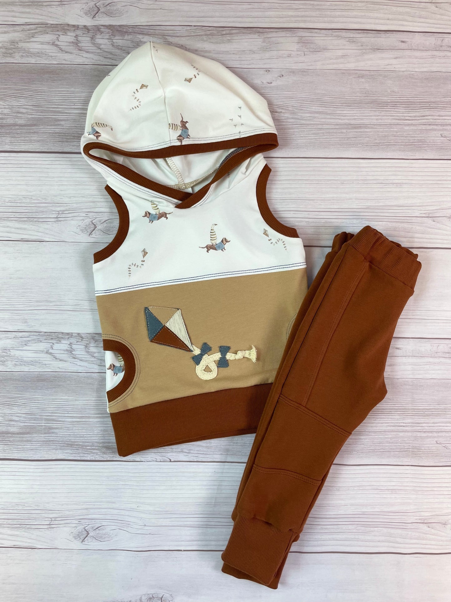 Kite Applique Racerback Tank - 18-24 months