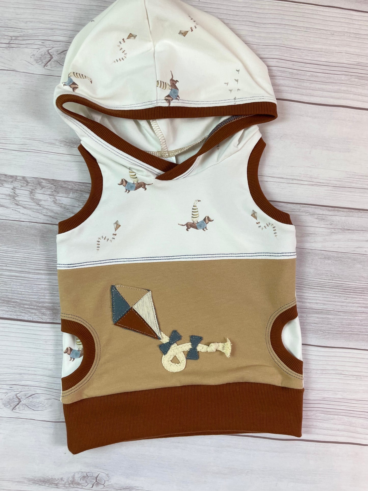 Kite Applique Racerback Tank - 18-24 months