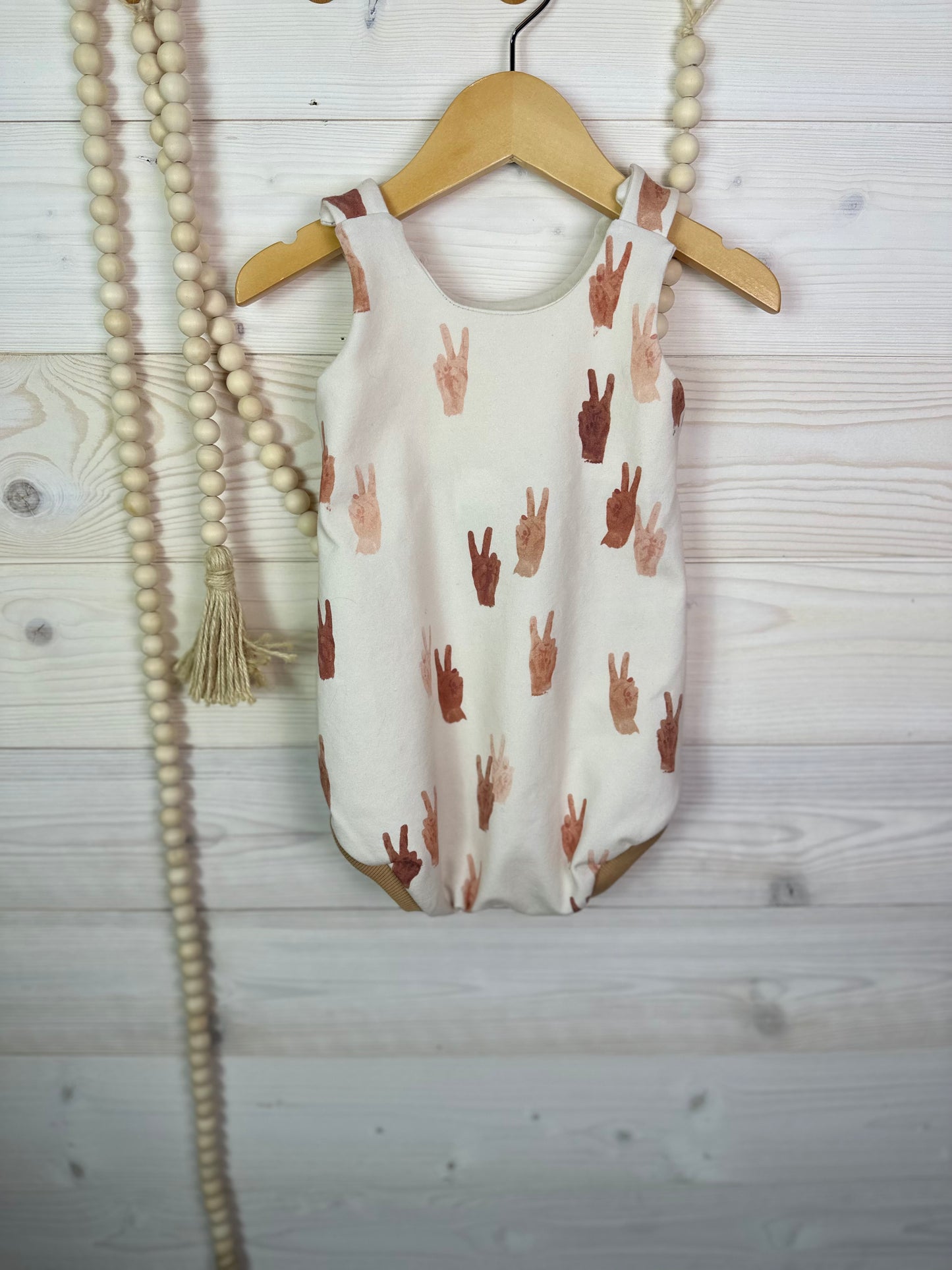 Peace Bubble Romper