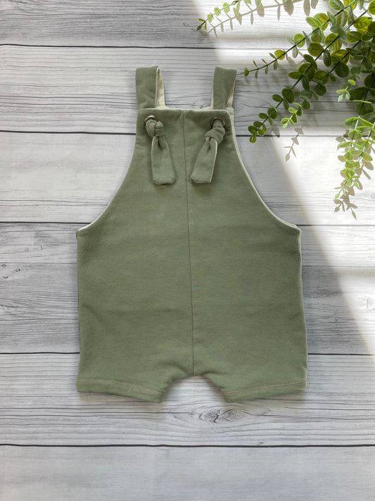 Organic Cotton, Green Jumpsuit, Romper, Jumpsuit, American Milled, Cotton Jumpsuit, French Terry, Shorts, Coverall, Organic Cotton Overalls