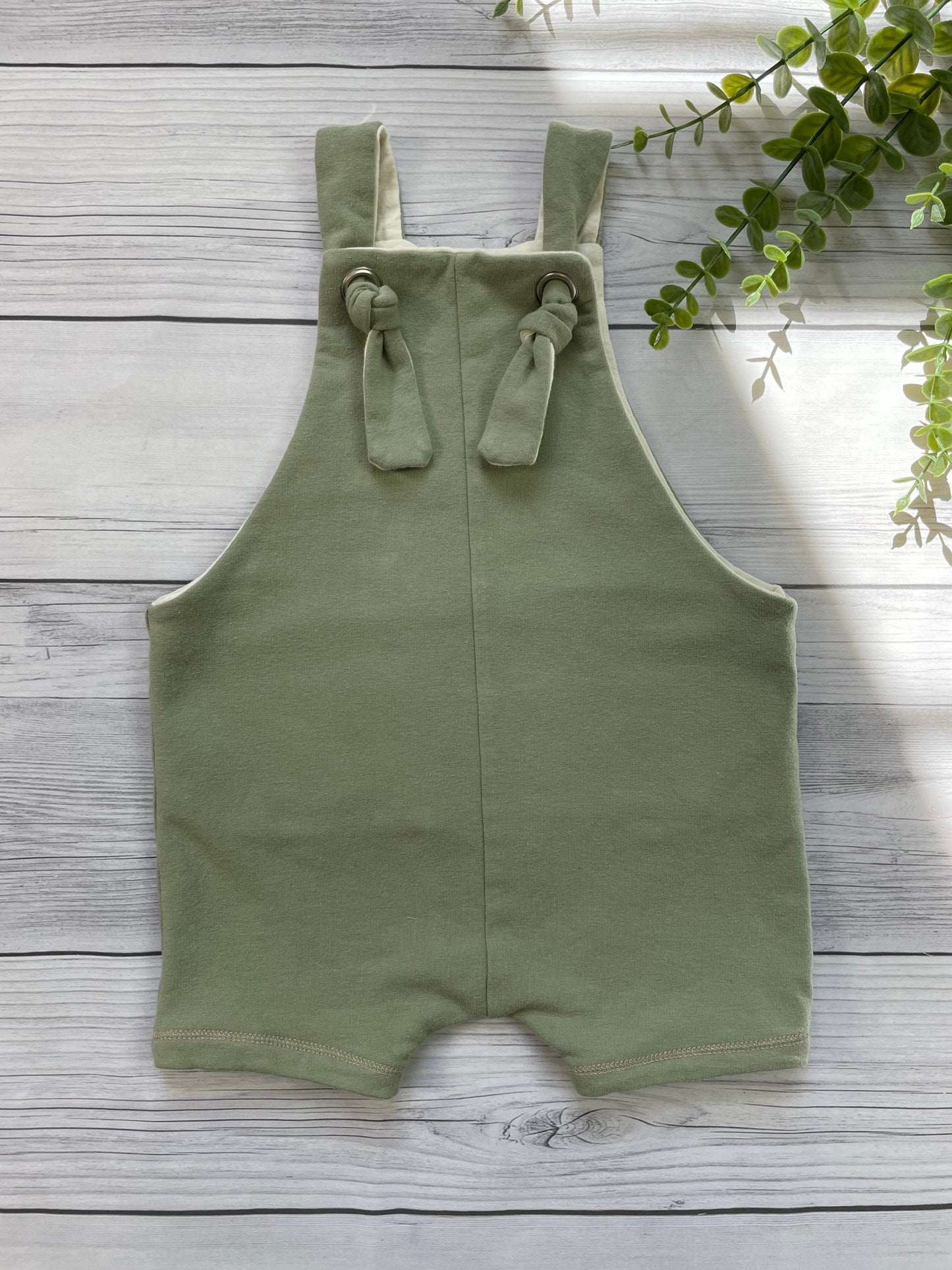 Organic Cotton, Green Jumpsuit, Romper, Jumpsuit, American Milled, Cotton Jumpsuit, French Terry, Shorts, Coverall, Organic Cotton Overalls